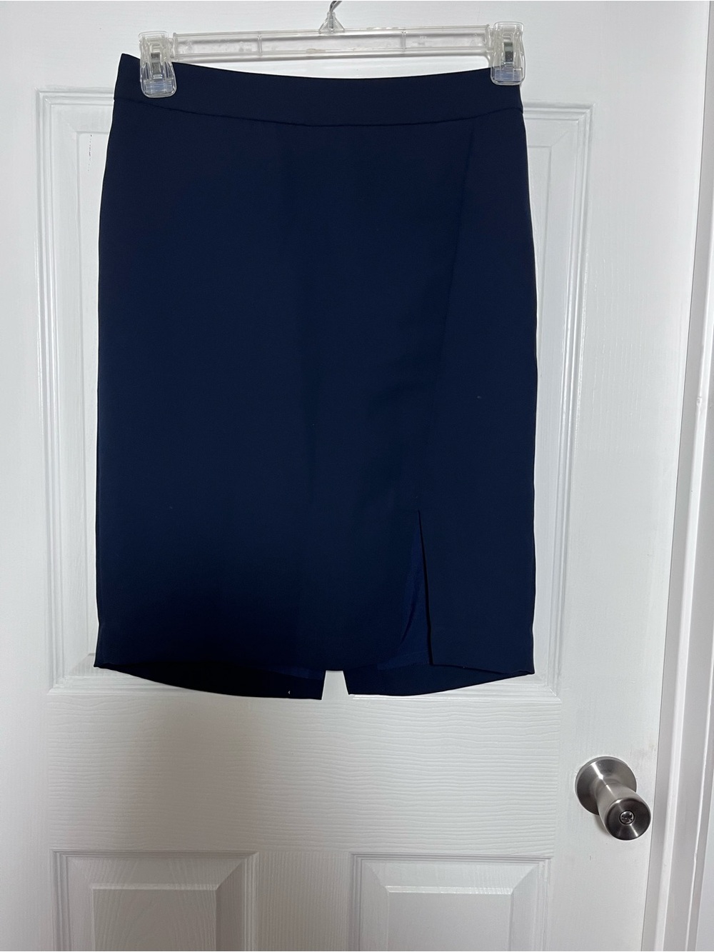 Talbots Indigo Blue Petite Pencil Skirt